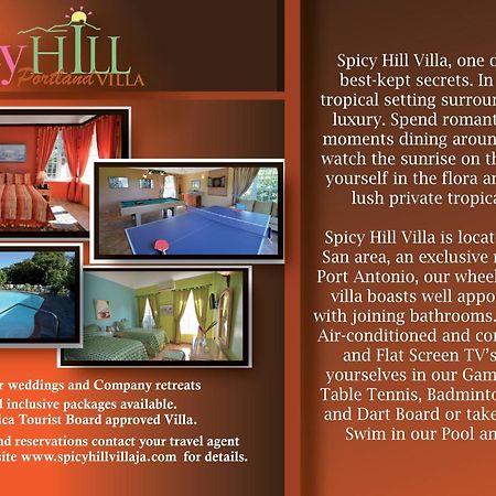 Spicy Hill Villa ปอร์ตอันโตนิโอ ห้อง รูปภาพ